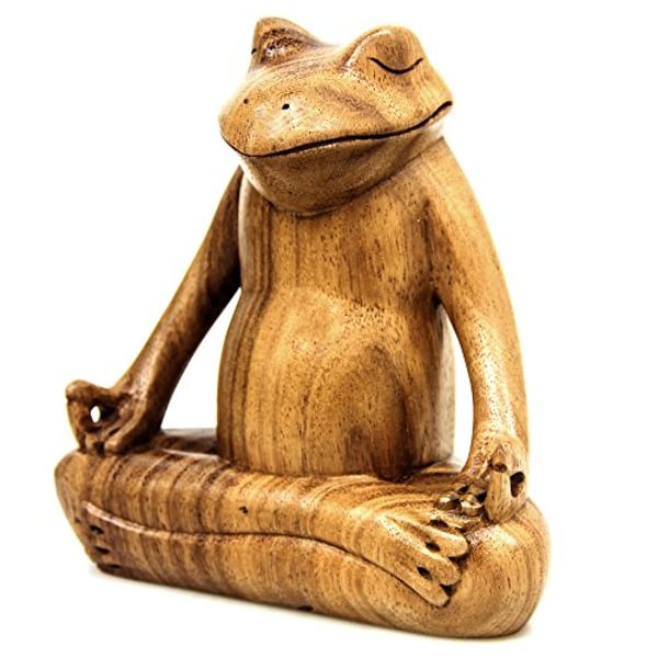 Novica Brown Animal Themed Suar Wood Sculpture, 6 Novica Brown Animal Themed Suar Wood Sculpture, 6