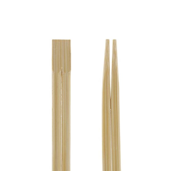 UV Treated 9 inch Disposable Chopsticks Bag of 100 Sleeved and Separated Bamboo 