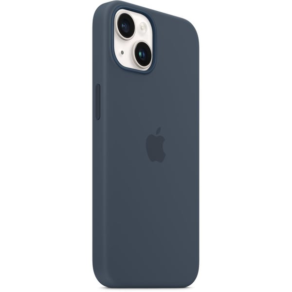 Apple iPhone 14 Silicone Case Storm Blue with MagSafe Apple iPhone 14 Silicone Case Storm Blue with MagSafe