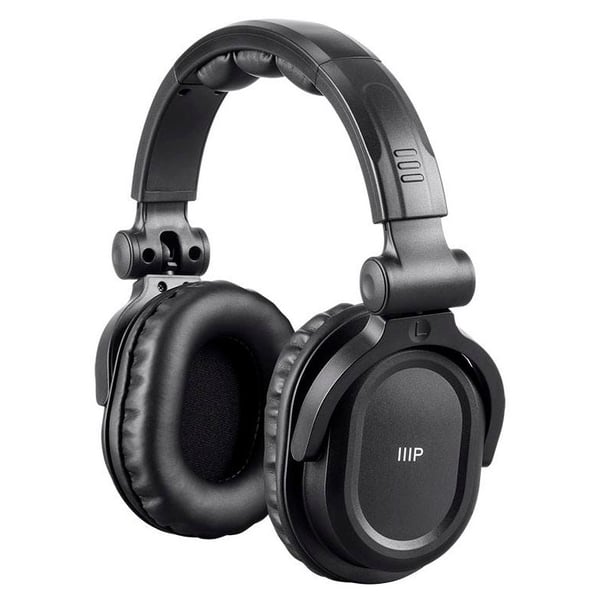 Monoprice 24735 Wireless Over The Ear Headphone - Black