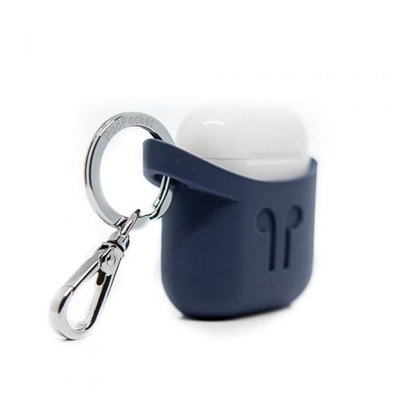 Podpocket Silicone Case Dark Blue For Apple Airpod Podpocket Silicone Case Dark Blue For Apple Airpod