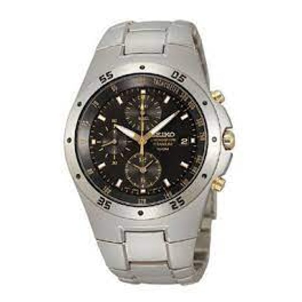Buy Seiko Watch Men Titanium Chronograph 100M SND451P1 Online in UAE |  Sharaf DG
