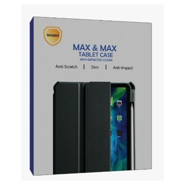 Max & Max STAP610B Folio Case with Screen Protector For Samsung Tab S6 Lite Max & Max STAP610B Folio Case with Screen Protector For Samsung Tab S6 Lite
