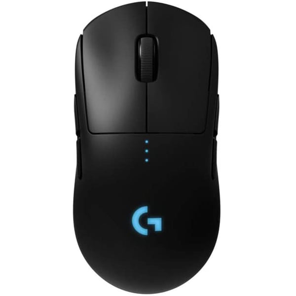 Logitech G PRO Wireless Optical Gaming Mouse With RGB Lighting - Black