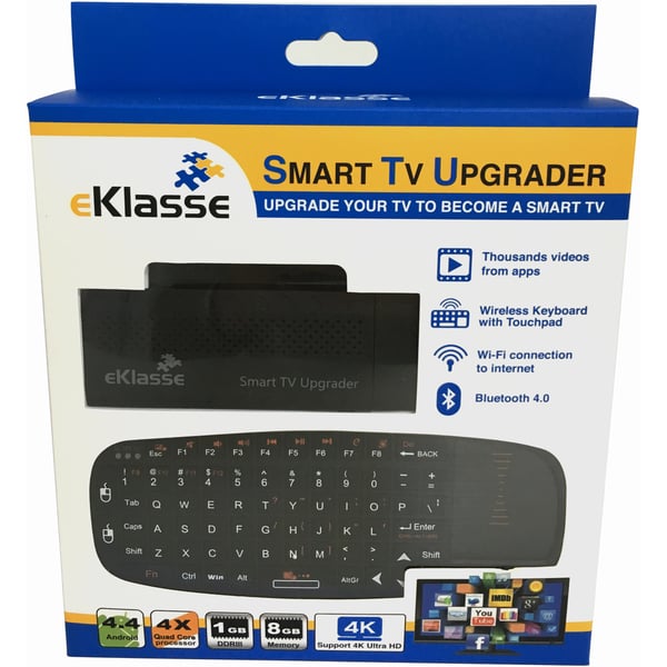 Eklasse Smart TV Upgrader Quad Core With Keyboard/Mouse Eklasse Smart TV Upgrader Quad Core With Keyboard/Mouse