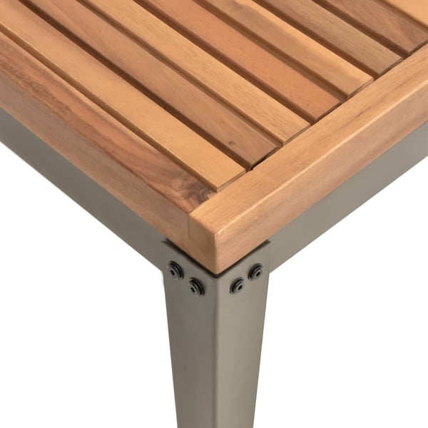 Vidaxl Garden Coffee Table 110x55x36 Cm Solid Acacia Wood Vidaxl Garden Coffee Table 110x55x36 Cm Solid Acacia Wood
