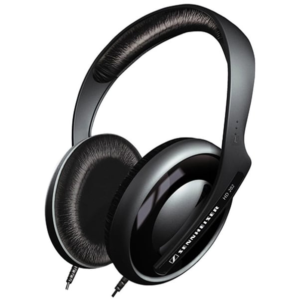 Sennheiser On Ear Headphone Black HD202II