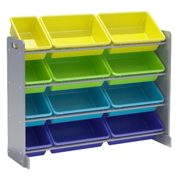 Class CL16JWTR-30054 Kids Toy Storage Organizer 12 Plastic Bins Large Class CL16JWTR-30054 Kids Toy Storage Organizer 12 Plastic Bins Large
