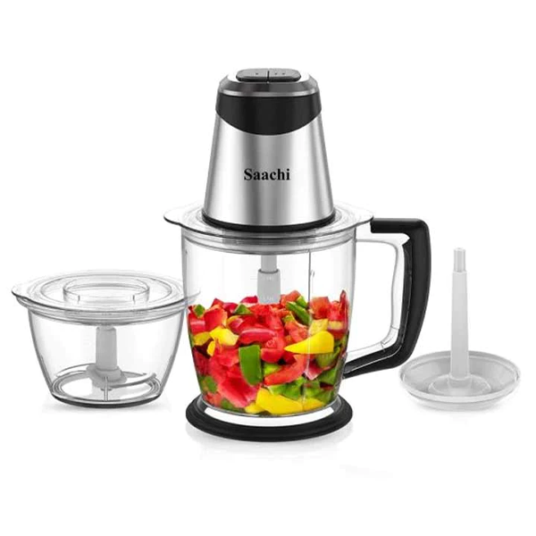 Saachi Electric Chopper / Egg Beater With 1.5L Chopper Bowl NL-CH-565EB Saachi Electric Chopper / Egg Beater With 1.5L Chopper Bowl NL-CH-565EB