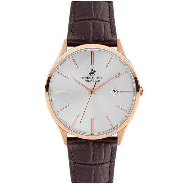 Beverly Hills Polo Club Men's Multi Function Silver Dial Watch - Bp3045x.432