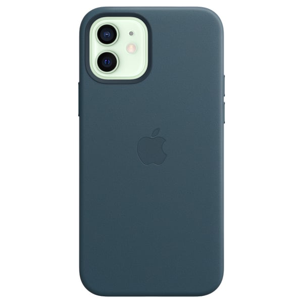 Apple iPhone 12 | 12 Pro Leather Case with MagSafe - Baltic Blue Apple iPhone 12 | 12 Pro Leather Case with MagSafe - Baltic Blue