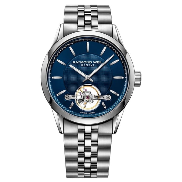 Raymond Weil Freelancer Mens Watch Blue Steel 42mm