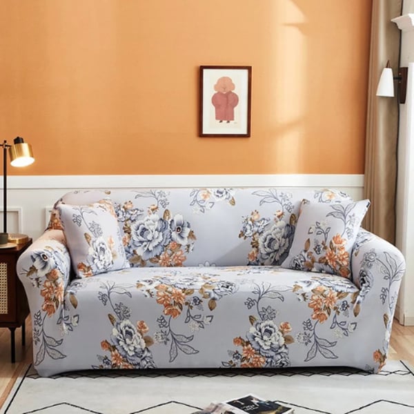 Buy DEALS FOR LESS 4 Seater Sofa Cover Stretchable Couch