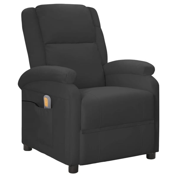 Buy vidaXL Massage Recliner Anthracite Faux Leather Online in UAE