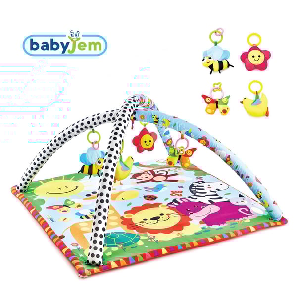 Babyjem Baby Play Gaming Mat, Zoo Design, Baby Play Mat, Activity Area,Cute Design