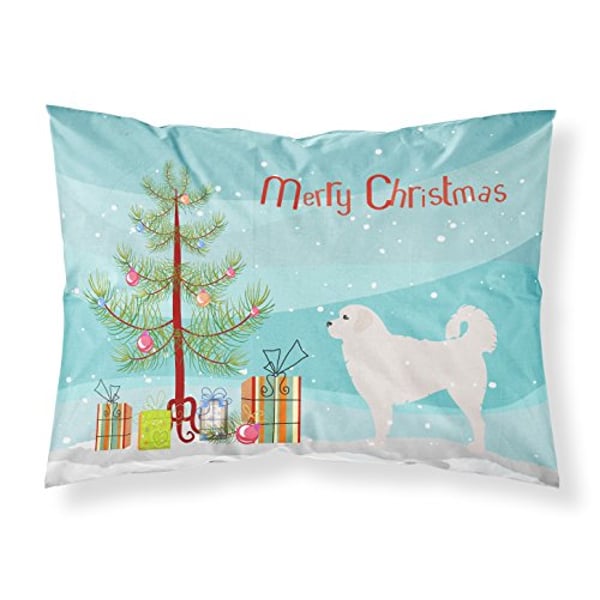 Caroline's Treasures Bb2945Pillowcase Polish Tatra Sheepdog Merry Christmas Tree Fabric Standard Pillowcase, Standard, Multicolor Caroline's Treasures Bb2945Pillowcase Polish Tatra Sheepdog Merry Christmas Tree Fabric Standard Pillowcase, Standard, Multicolor