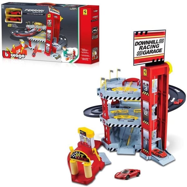 Bburago 56096 Ferrari Downhill Playset