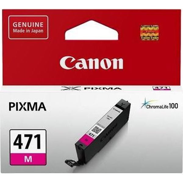 Canon Inkjet Cartridge Magenta CLI471 M0402C001AA Canon Inkjet Cartridge Magenta CLI471 M0402C001AA