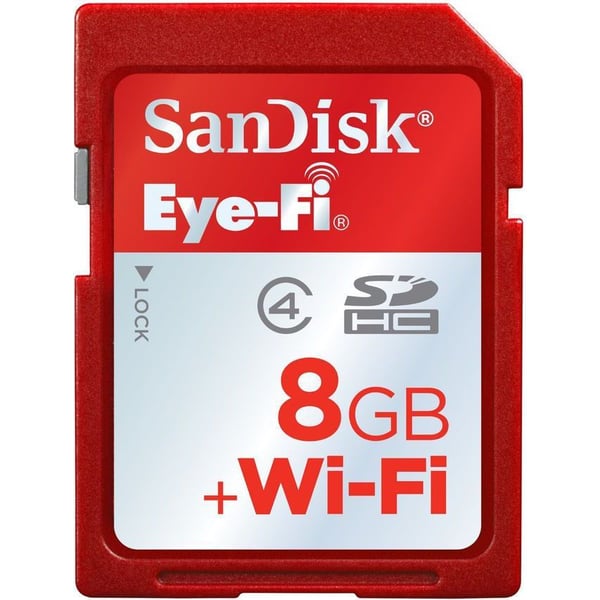 Sandisk SDSDWIFI008GX46 Eye Fi Wireless SDHC Card 8GB Class4 price