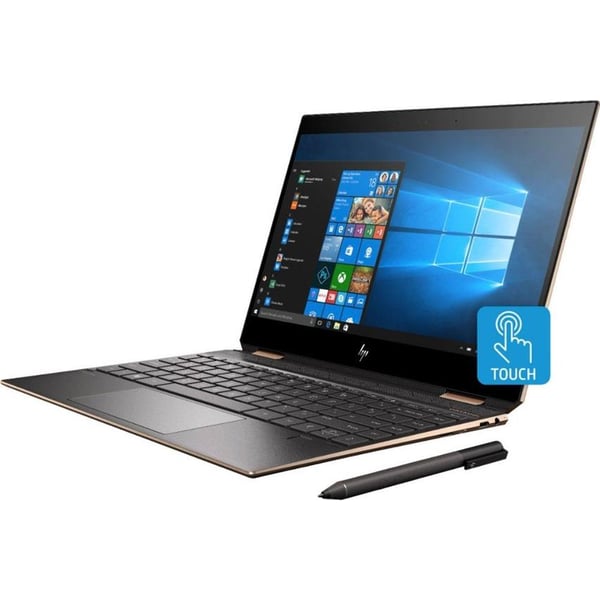 HP Spectre x360 13t-aw000 CTO Laptop - Core i7 1.3GHz 16GB 512GB Shared Win10 13.3inch FHD Dark Ash Silver English Keyboard HP Spectre x360 13t-aw000 CTO Laptop - Core i7 1.3GHz 16GB 512GB Shared Win10 13.3inch FHD Dark Ash Silver English Keyboard