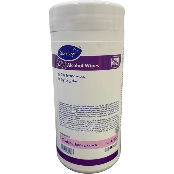 Diversey Suma Alcohol Wipes Diversey Suma Alcohol Wipes