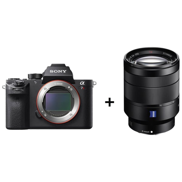 Sony Alpha a7R II Mirrorless Digital Camera Body Black ILCE-7RM2 + FE 24-105mm f/4 G OSS Lens Sony Alpha a7R II Mirrorless Digital Camera Body Black ILCE-7RM2 + FE 24-105mm f/4 G OSS Lens