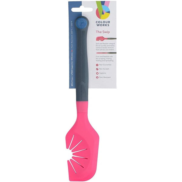 Colourworks Brights The Swip Whisk and Bowl Scraper