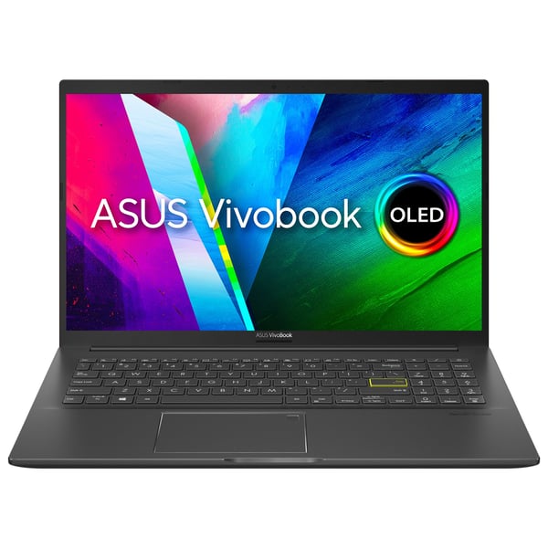 ASUS Vivobook 15 K513EQ-OLED0B5W Slim Laptop - Core i5 2.4GHz 8GB 512GB 2GB Win11Home 15.6inch FHD OLED Black English/Arabic Keyboard ASUS Vivobook 15 K513EQ-OLED0B5W Slim Laptop - Core i5 2.4GHz 8GB 512GB 2GB Win11Home 15.6inch FHD OLED Black English/Arabic Keyboard