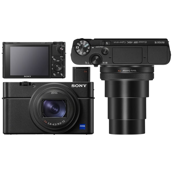 Buy Sony Cyber Shot Dsc Rx100 Vi Digital Camera Black Rx100 M6 In Dubai Sharjah Abu Dhabi Uae Price Specifications Features Sharaf Dg