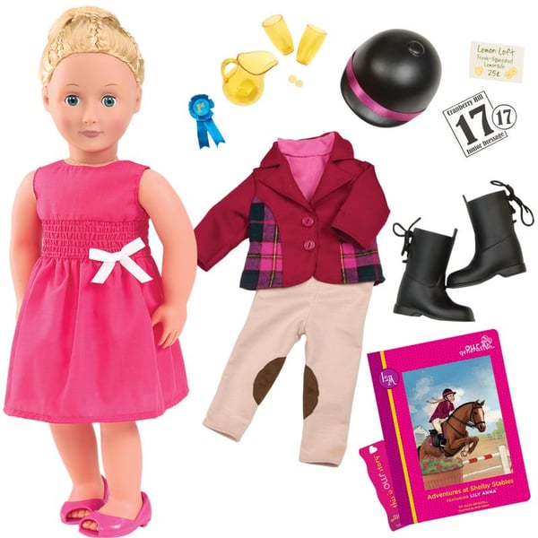 Our Generation BD31009Z 062243261631 Lilly Anna Poseable Doll Toy Online Shopping on Our Generation BD31009Z 062243261631 Lilly Anna Poseable Doll Toy in Muscat Sohar Duqum Salalah Sur in Oman