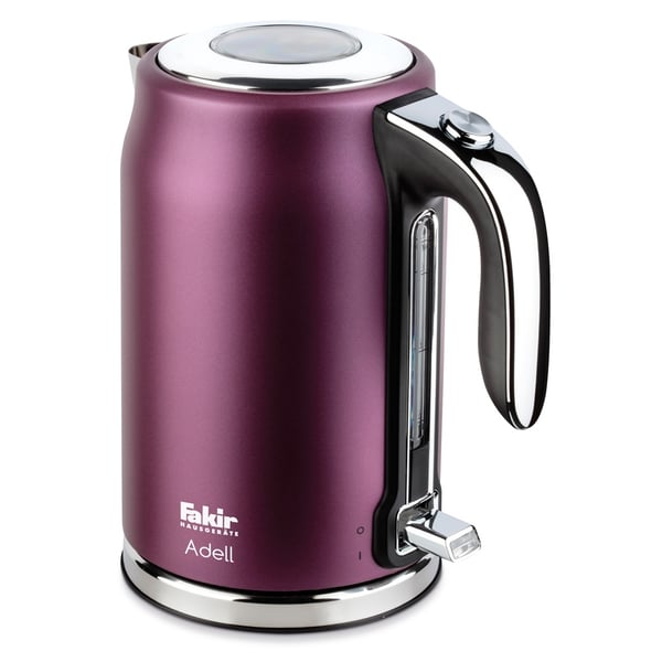 Fakir Adell Steel Kettle Violet 1.7 Litres Fakir Adell Steel Kettle Violet 1.7 Litres