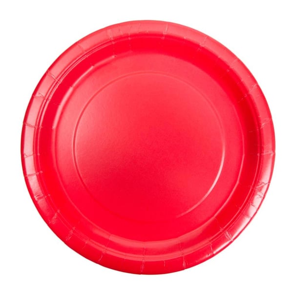 Unique- Ruby Red 16 9in Round Plates 9in Unique- Ruby Red 16 9in Round Plates 9in