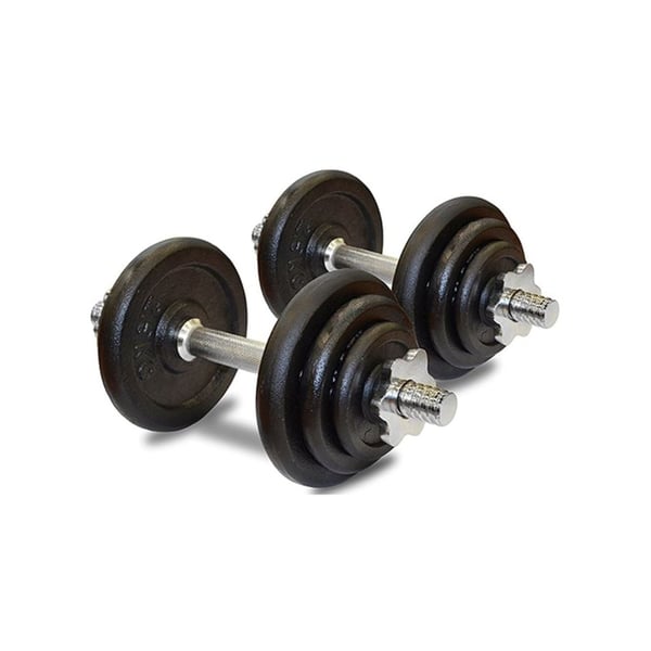 Buy Generic Iron Dumbbell Set 20kg Online in UAE Sharaf DG
