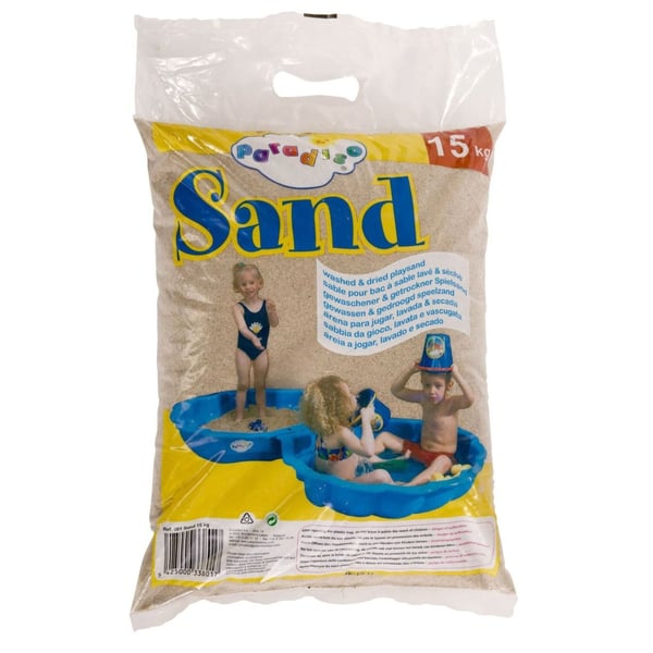 Paradiso Toys 15kg Sterile Playsand 338017 Paradiso Toys 15kg Sterile Playsand 338017