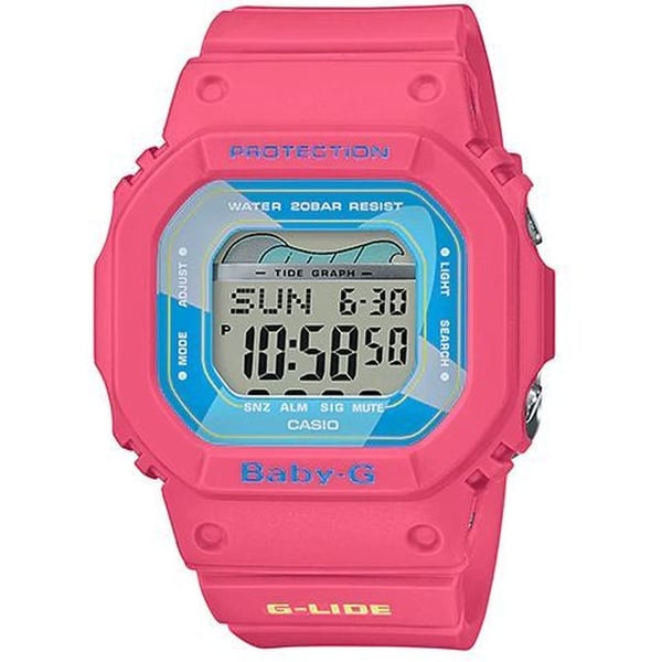 Casio BLX-560VH-4 Baby G Pink Resin Digital Watch Women Casio BLX-560VH-4 Baby G Pink Resin Digital Watch Women