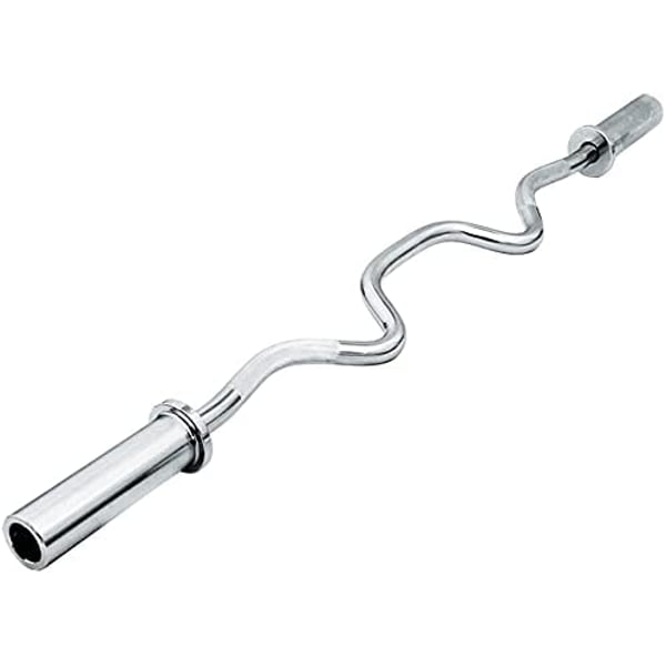 ULTIMAX Dumbbell Bars Olympic Barbell 120cm, Durable Barbell Bar Handle for Gym Training Workout Sport,Fitness Weight Training High-Intensity Chest Solid for 50mm Counterweight