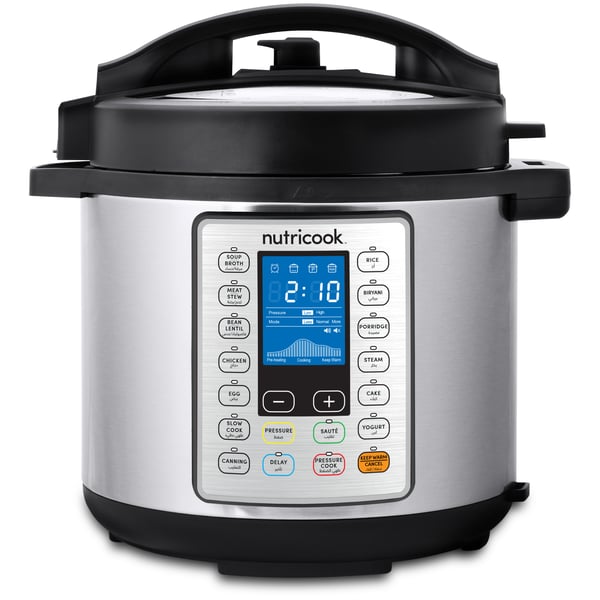Nutricook Smart Pot Prime Pressure Cooker 6 Litres NC-SPPR6