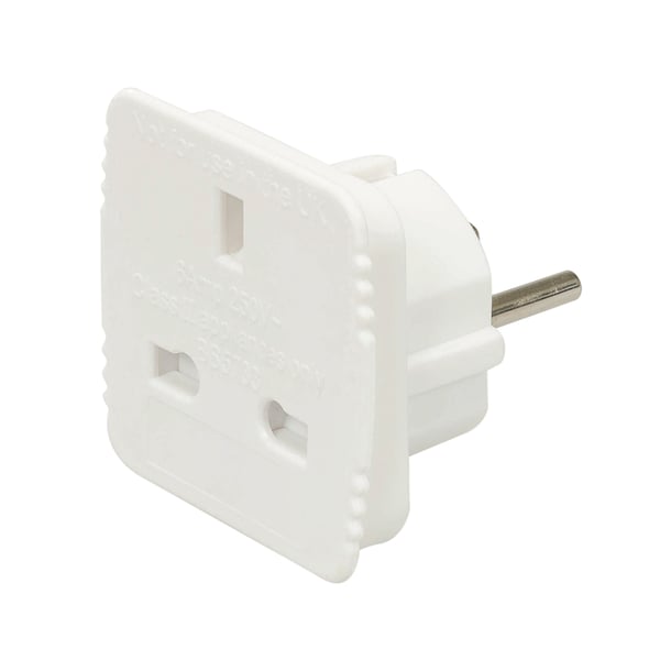 Power Master UK to EU Travel Adaptor 230V Power Master UK to EU Travel Adaptor 230V