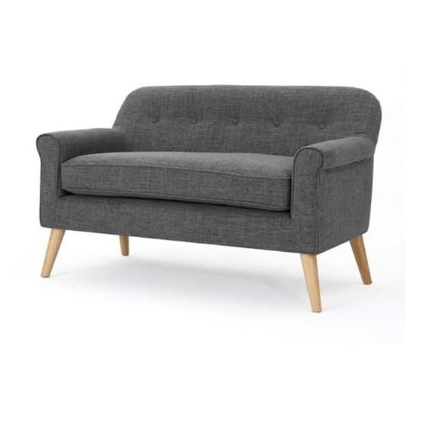 Grey loveseat clearance