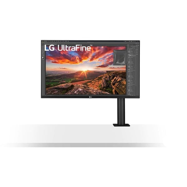 LG UHD 4K Monitor 31.5inch Display Ergo UHD IPS Display HDR 10 USB Type-C Black - 32UN880B LG UHD 4K Monitor 31.5inch Display Ergo UHD IPS Display HDR 10 USB Type-C Black - 32UN880B
