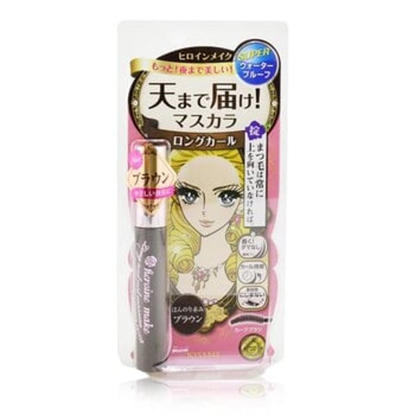 Kiss Me Heroine Make Long And Curl Mascara Super Waterproof - # 02 Brown