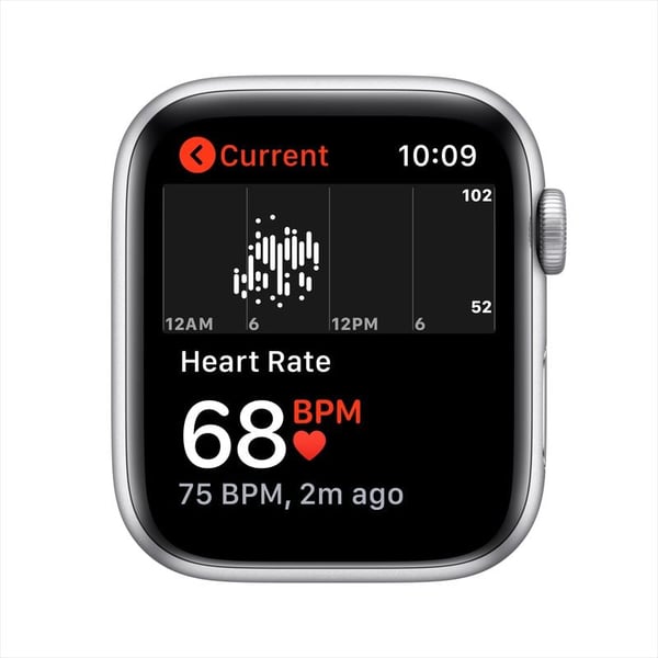 Apple Watch SE GPS 40mm Silver Aluminum Case with White Sport Band Apple Watch SE GPS 40mm Silver Aluminum Case with White Sport Band