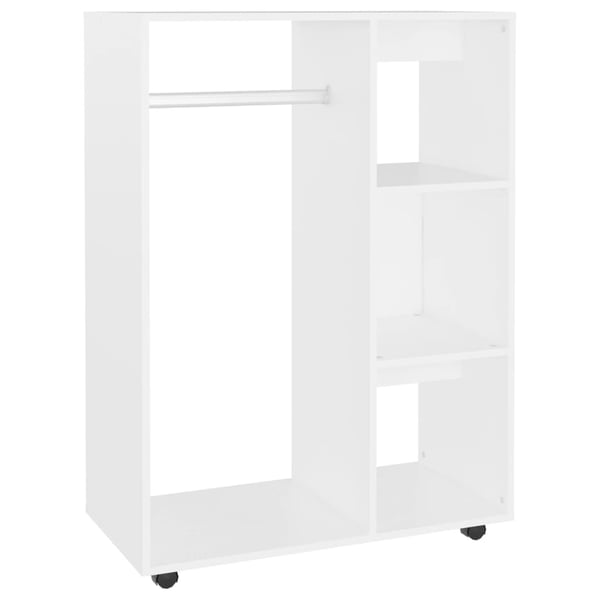 Vidaxl Wardrobe White 80x40x110 Cm Engineered Wood