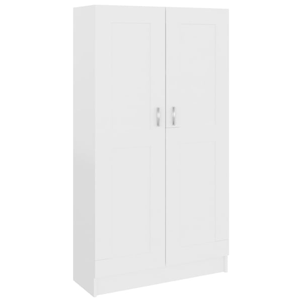vidaXL Book Cabinet White 82.5x30.5x150 cm Engineered Wood vidaXL Book Cabinet White 82.5x30.5x150 cm Engineered Wood