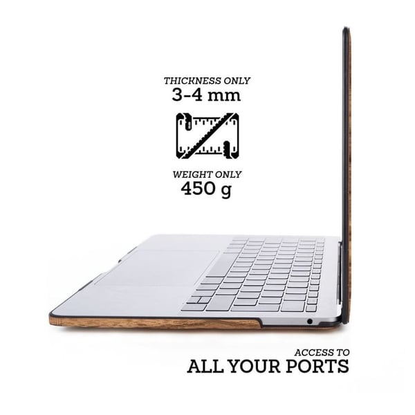 WOODWE Real Wood MacBook Case for Protection for Air 13inch with Touch ID WOODWE Real Wood MacBook Case for Protection for Air 13inch with Touch ID