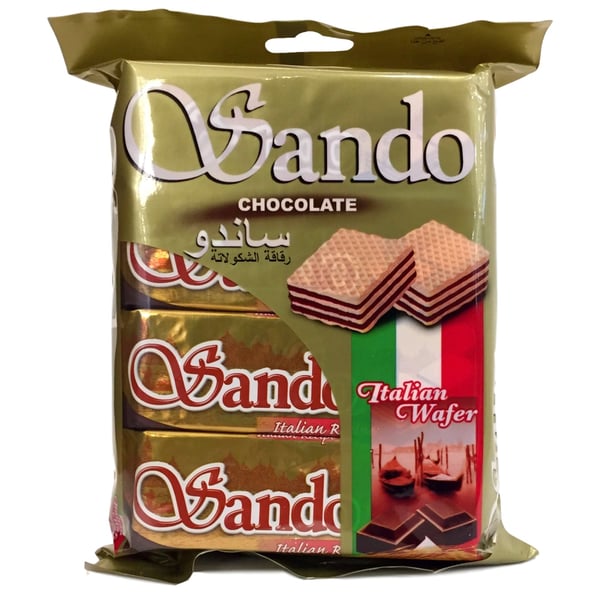 Sando Multipack Chocolate Wafer - 8 x 32g