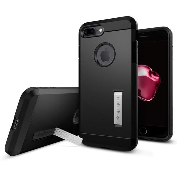 Spigen 043CS20531 iPhone 7 Plus Case Tough Armor (SF coated) Black