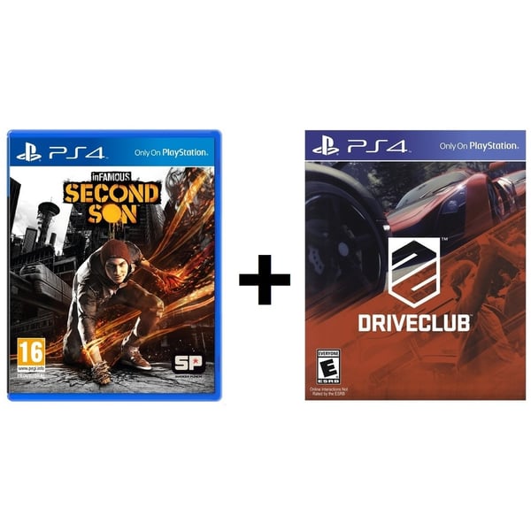 PS4 Infamous Second Son + Drive Club Game