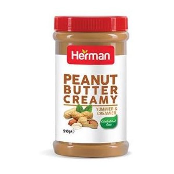 Herman Peanut Butter Creamy Spread 510 g Pet