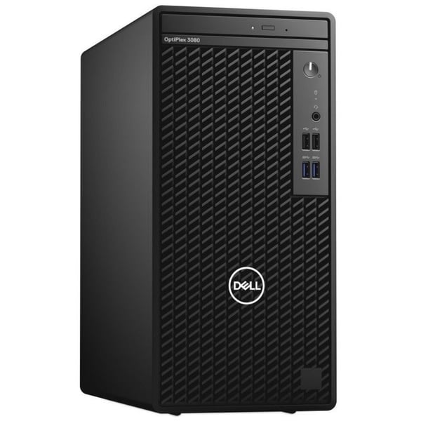 Dell Optiplex 3080 Business Desktop Computer Intel Core i7-10500 3.10GHz Up To 4.5GHz 8GB 256GB SSD + 1TB HDD, Windows 10 Pro Black